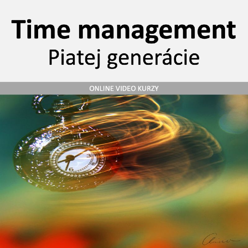 Timemanagement V. generácie - online