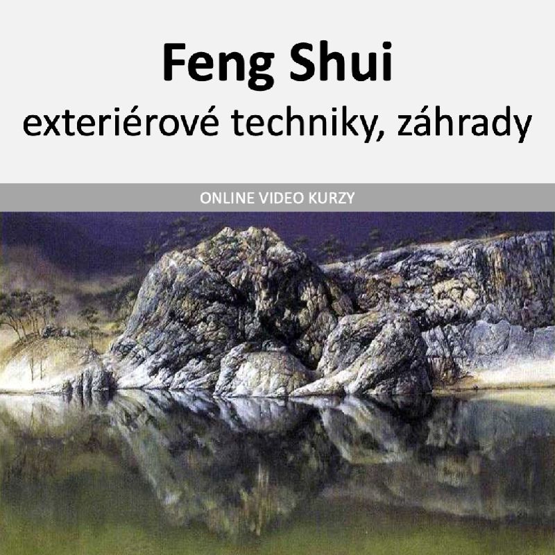 Exteriérové Feng Shui - dom, záhrada online