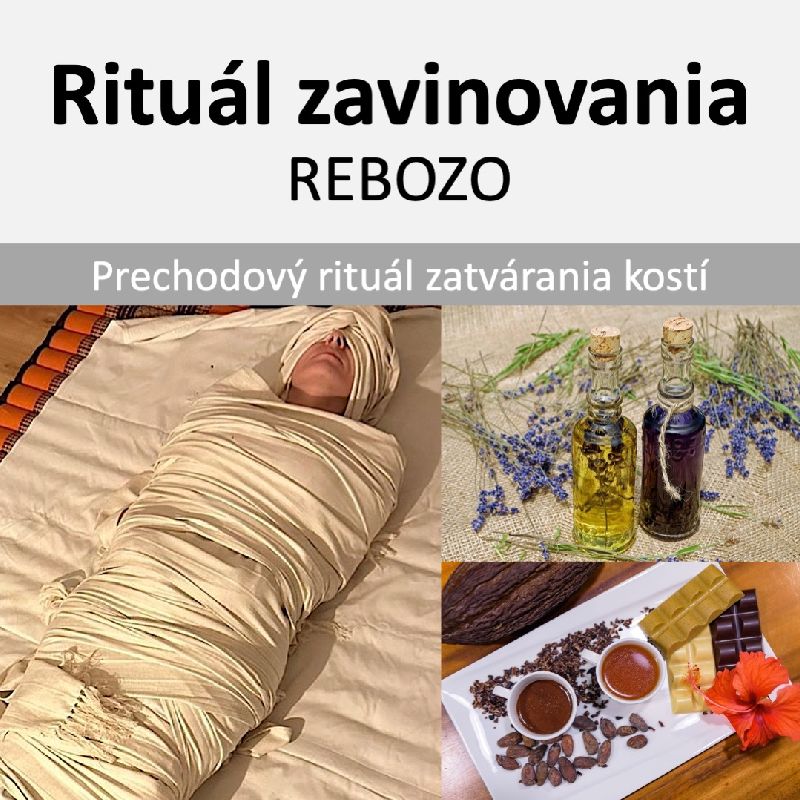 Prechodový rituál zavinovania Rebozo